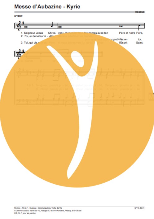 Messe d’Aubazine – Kyrie [PARTIEV]